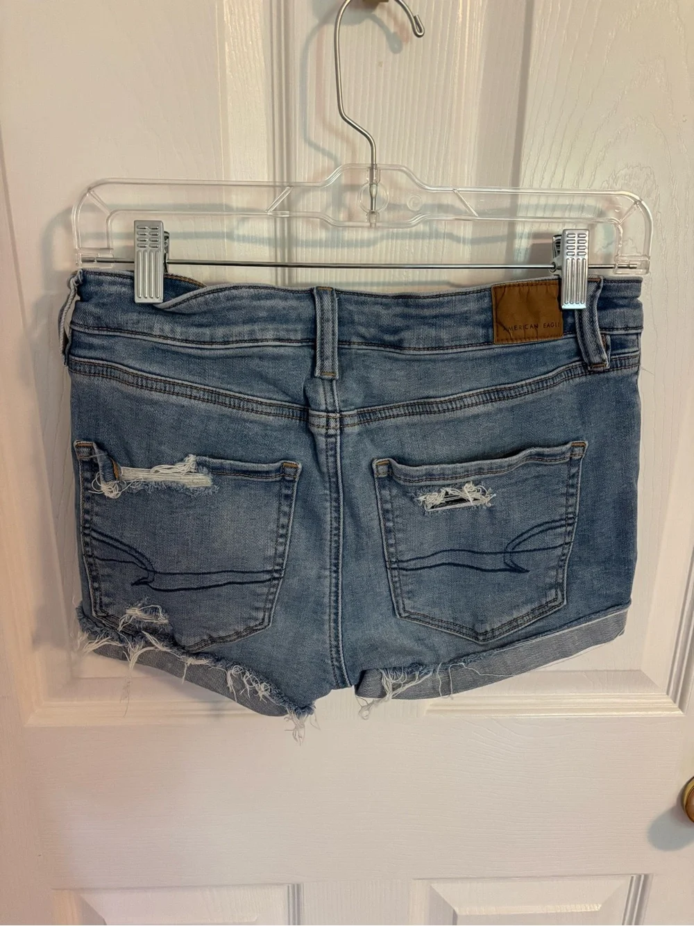 American Eagle Distressed Jean Shorts